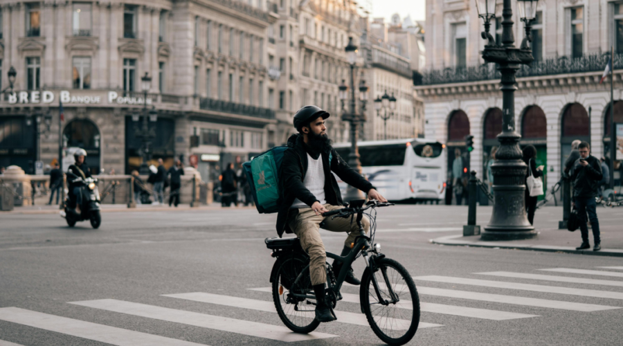 Comment les livreurs s’adaptent aux défis urbains